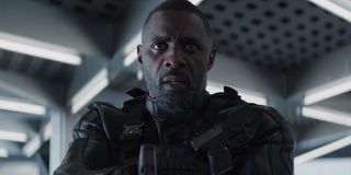 Idris Elba as Brixton in Hobbs and Shaw