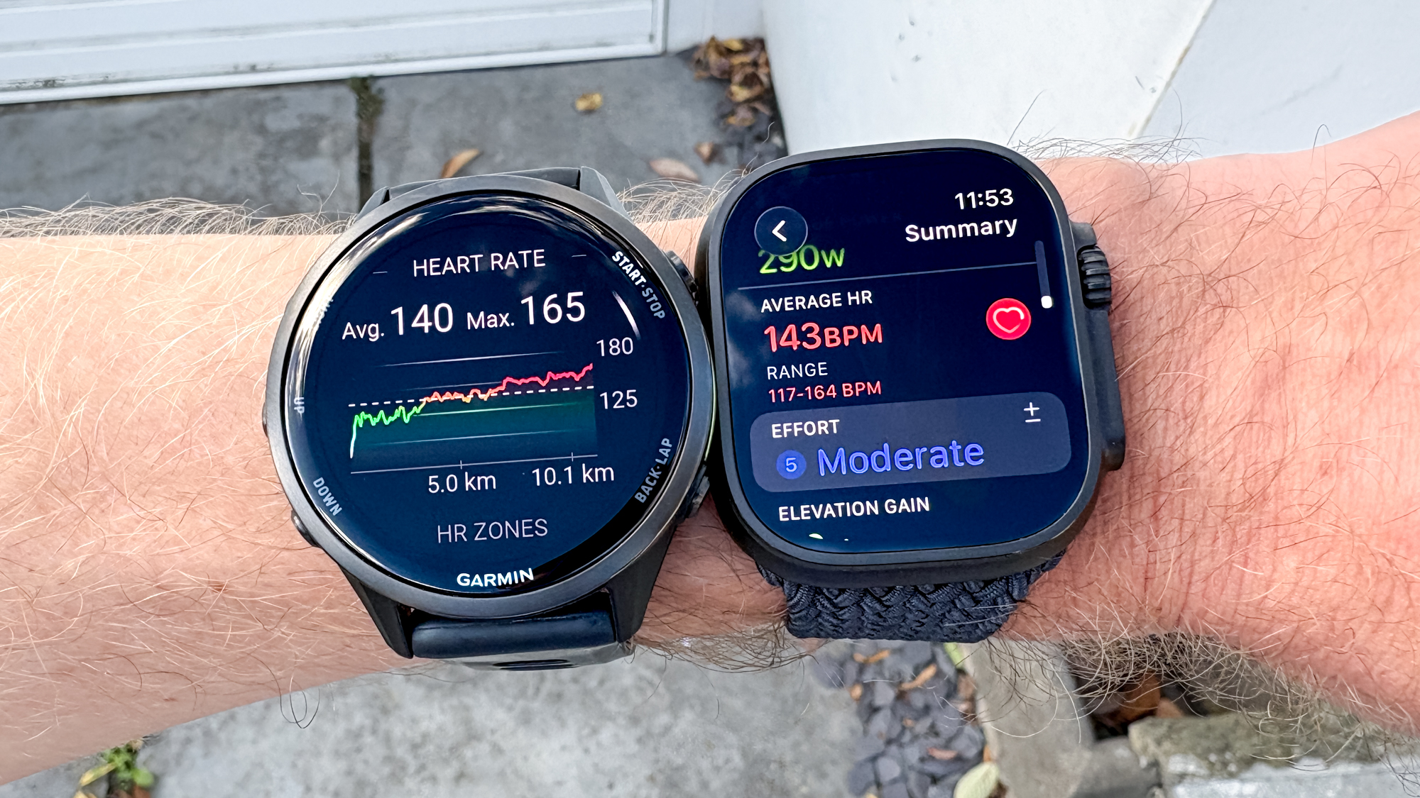 Garmin Forerunner 970 vs Apple Watch Ultra 3