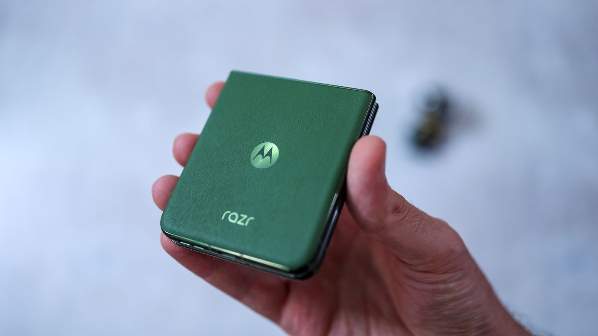 A photo of the Motorola Razr 50 Ultra