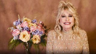 Dolly Parton speaks at the 56th Academy of Country Music Awards on April 18, 2021 in Nashville, Tennessee