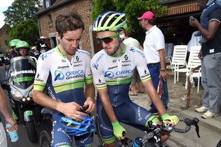 Simon and Adam Yates on stage three of the 2015 Tour de France (Watson)