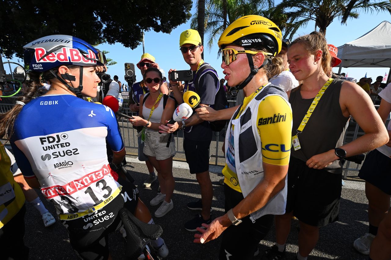 'Perdí todo el respeto por ellas' – Kasia Niewiadoma-Phinney acusa a la compañera de Demi Vollering, Célia Géry, de falta de 'fair play' tras la etapa 8 del Tour de France Femmes