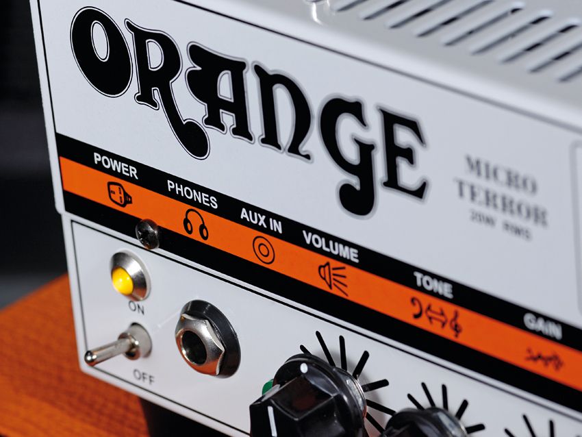 The Micro Terror has headphone and auxiliary-input capabilities, but sounds best when cranked up on stage or in a studio.