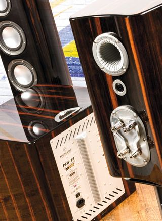 Monitor audio platinum pl200av 5.1 system detail
