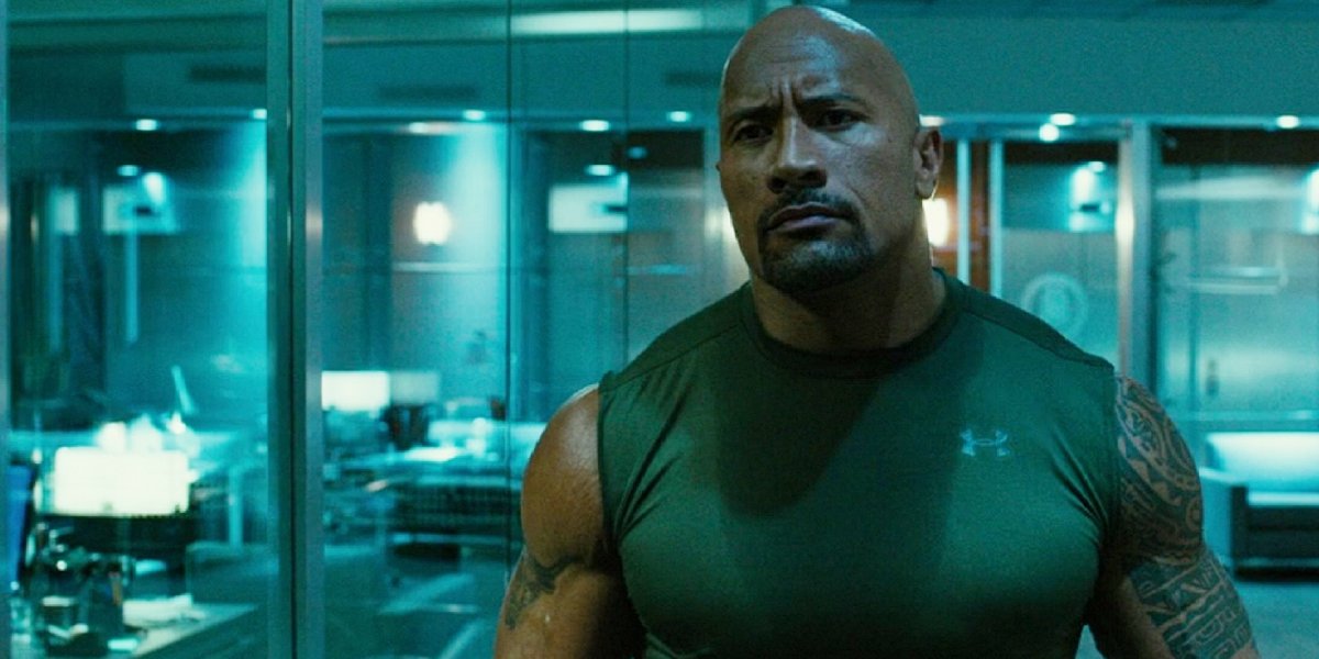 Dwayne Johnson in Furious 7