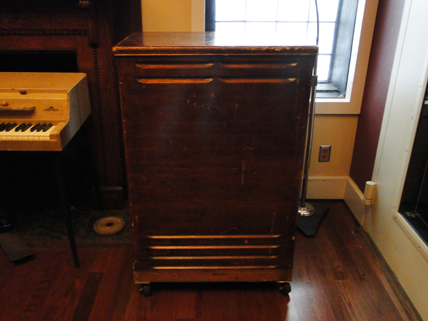 Piano Room - Leslie cabinet