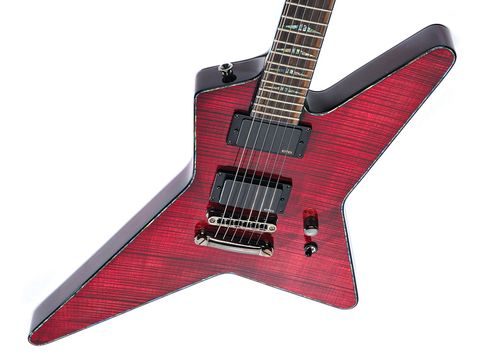 If you worry about losing your guitar among the crowd, the Charvel Desolation DST-1 ST can help…