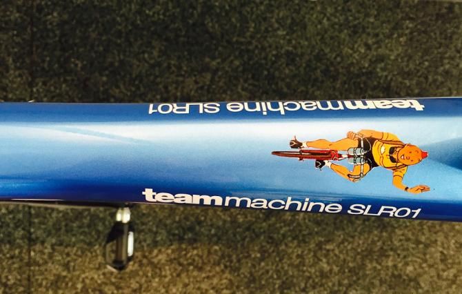 Tin Tin is back on this bike as well.