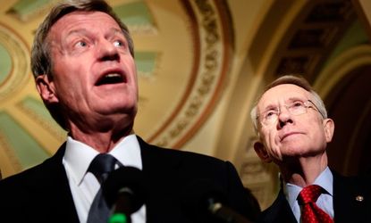 Democrats who want to reform ObamaCare will have to get past Sens. Max Baucus and Harry Reid first.