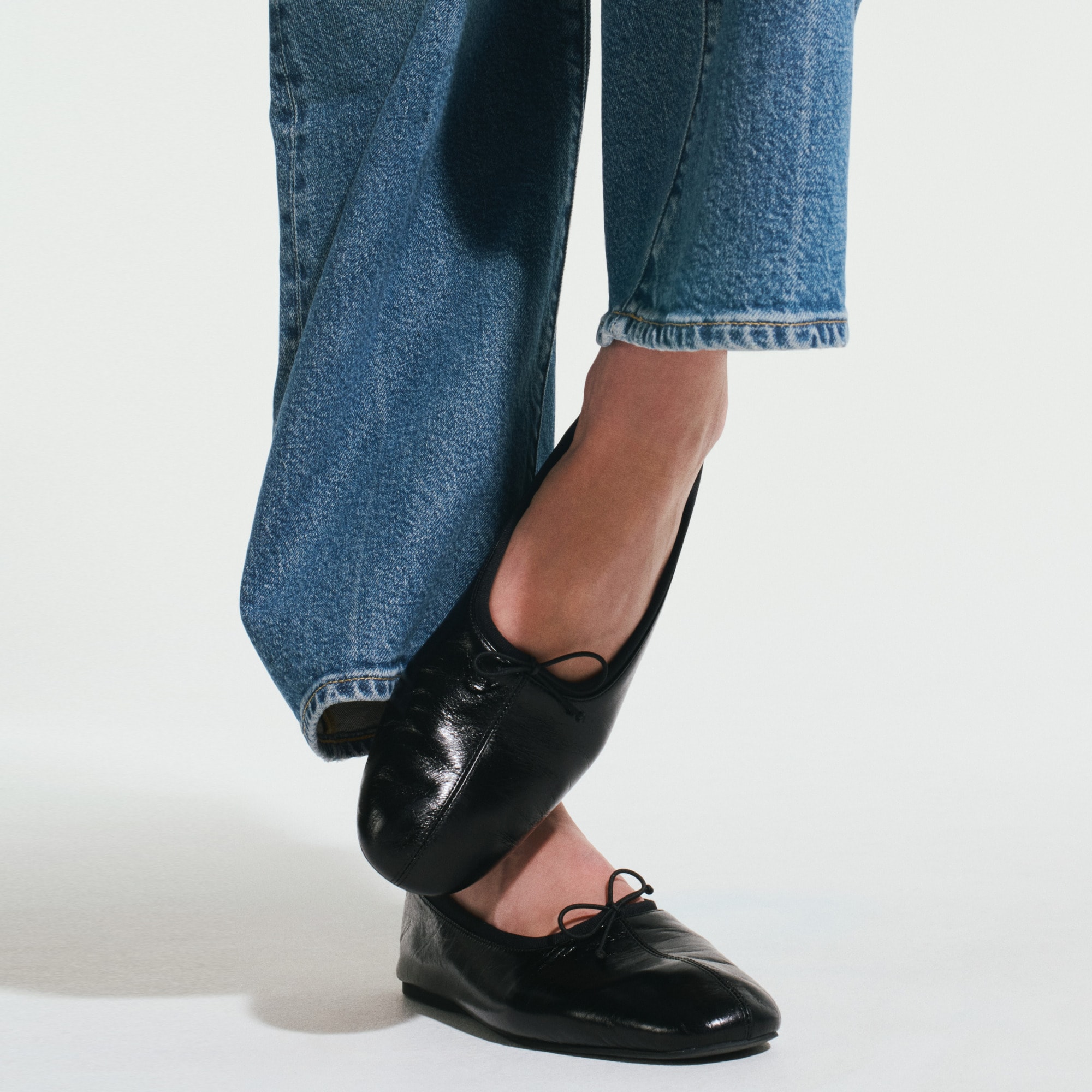 J.Crew, Verona Ballet Flats in Italian Leather