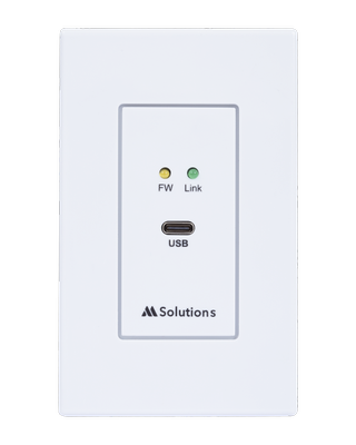 The new MSolutions wallplate to be intoduced at ISE 2025.