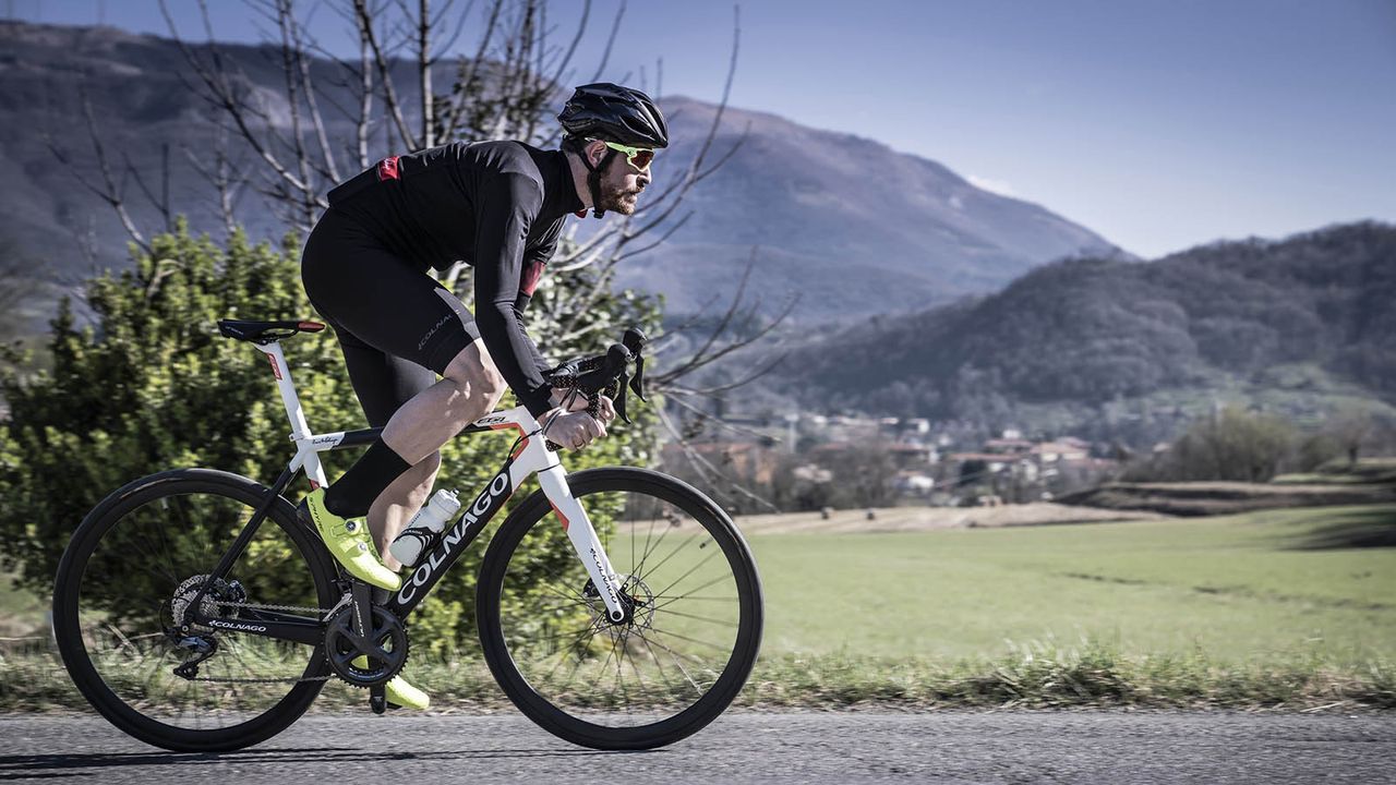 The electronically assisted bike is based on the Colnago C64