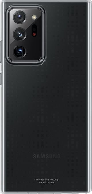 Samsung Note20 Ultra Clear Cover Render