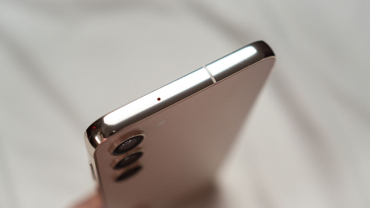 Samsung Galaxy S23 Plus angled view