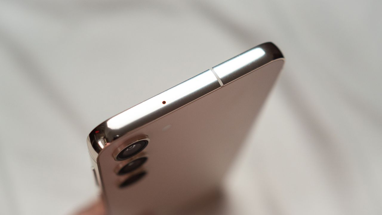 Samsung Galaxy S23 Plus angled view