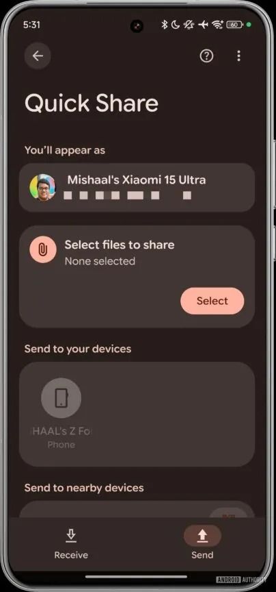 Quick Share’s fresh new look is quietly making its way to Android ...