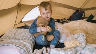camp in comfort: teddy