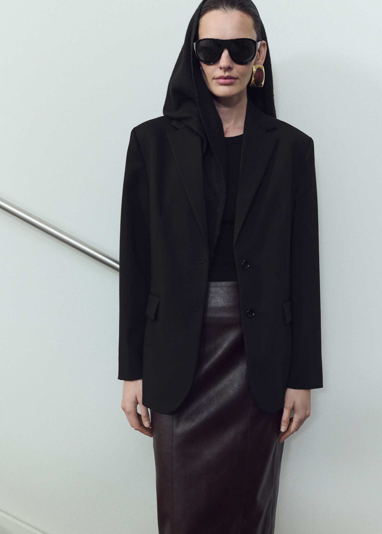 Straight Blazer With Flap Pockets - Women | Mango Usa