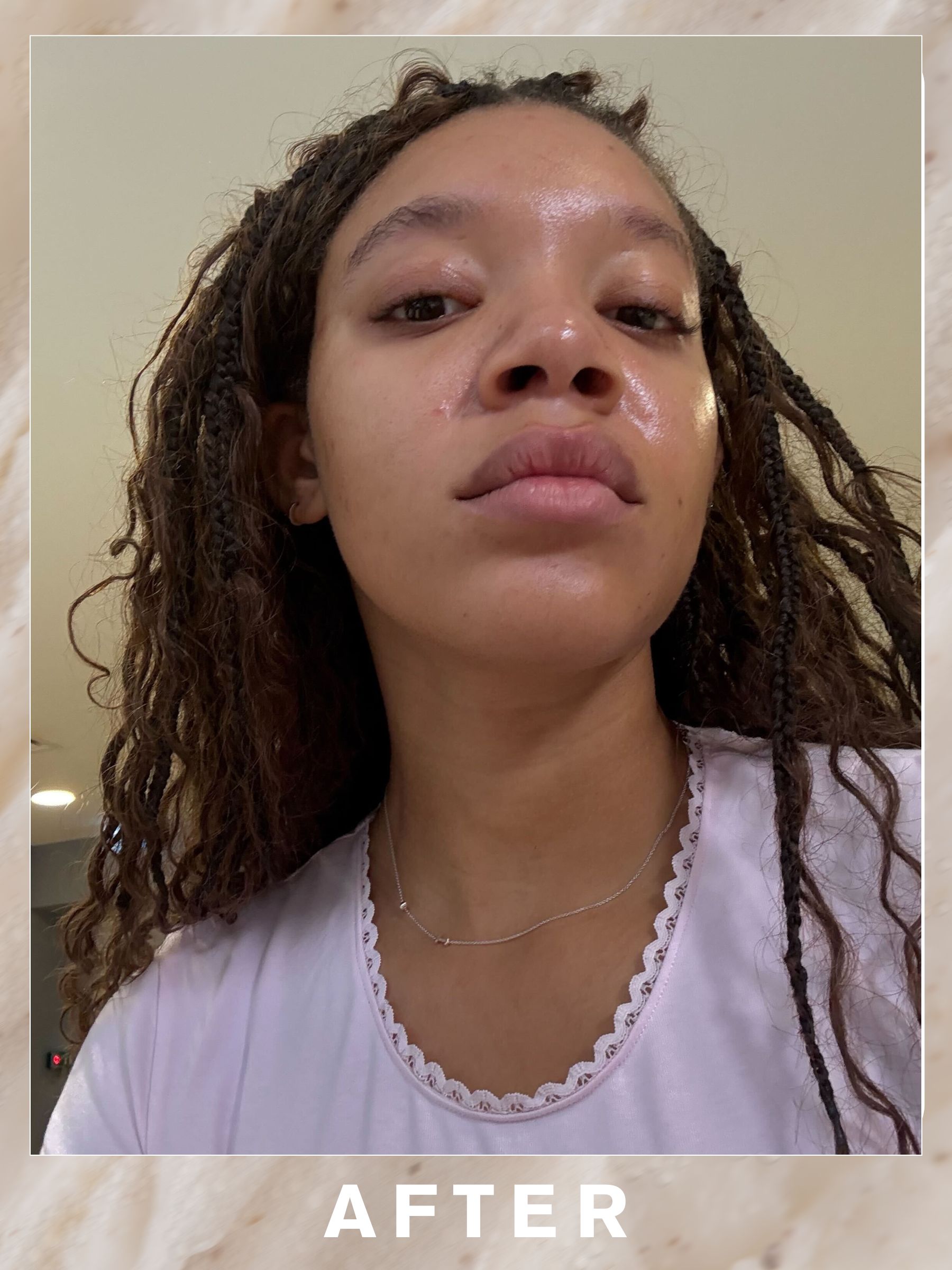 Imani after her Teresa Tarmey Signature Facial