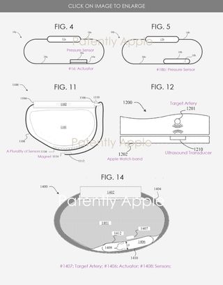 Apple Blood Pressure Monitor Patent