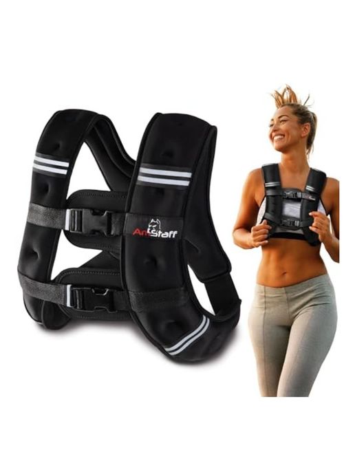 Weighted Vest (8lbs, Black)