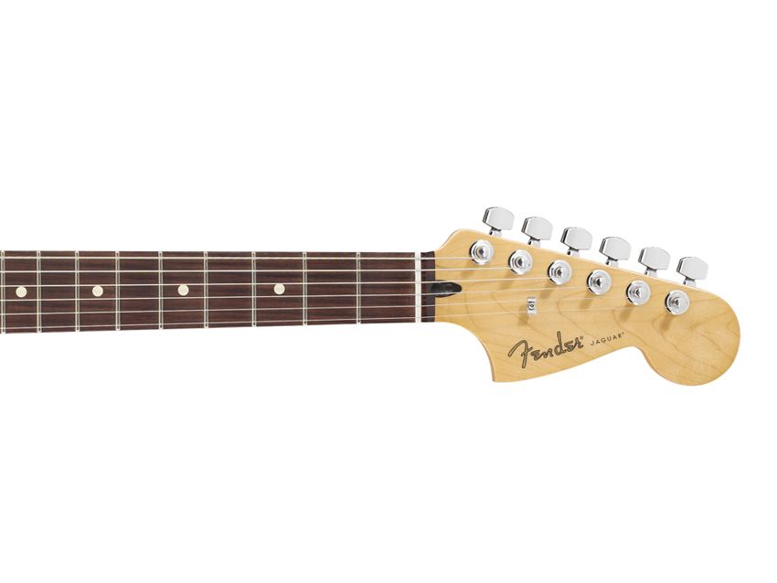 Fender Blacktop Jaguar 90 - neck and headstock detail