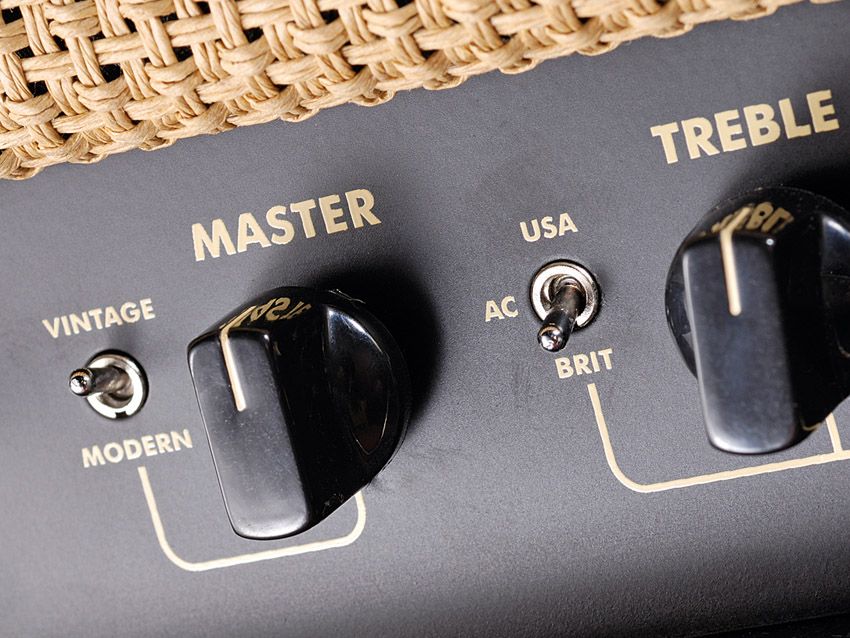 The toggle switches greatly enhance the Tweaker's sonic versatility.