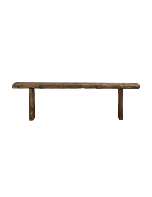 Chunky Elm Bench - Natural
