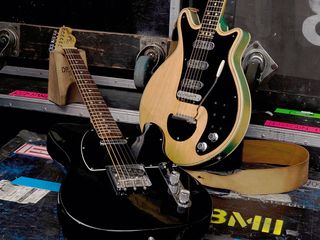Brian May's guitar vault