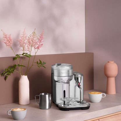 Nespresso Creatista Coffee Machine in promotional images