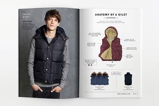 Chloe Galea's brochure design for the Jack Wills Autumn 13 Catalogue is simultaneously informative and characterful