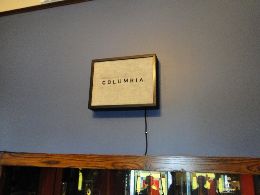 Main Tracking Room - Columbia Studios talkback monitor