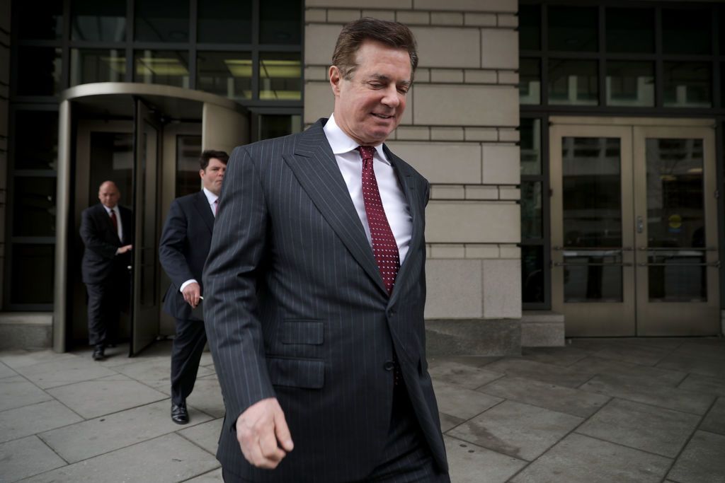 Former Trump campaign char Paul Manafort