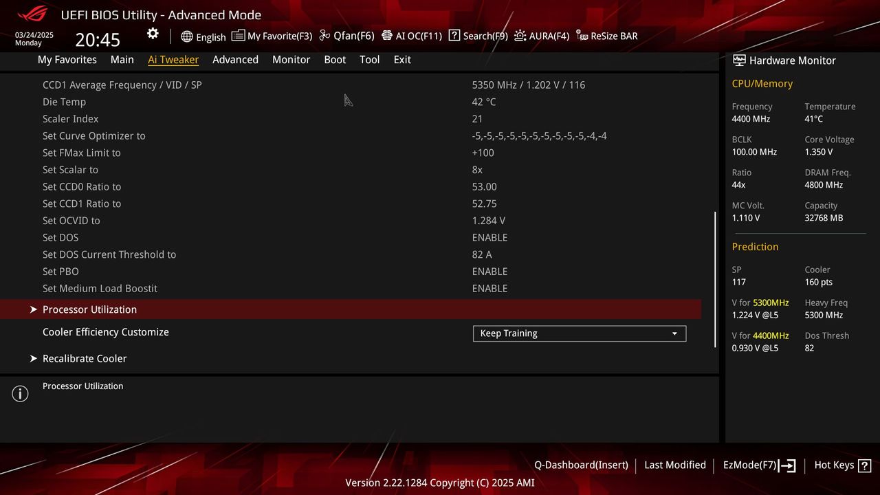 Asus ROG Strix X870E-E Gaming Wifi