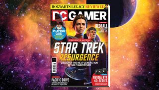 PC Gamer Magazine Star Trek Resurgence