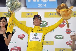 Carolos Betancur wins stage six of the 2014 Paris-Nice