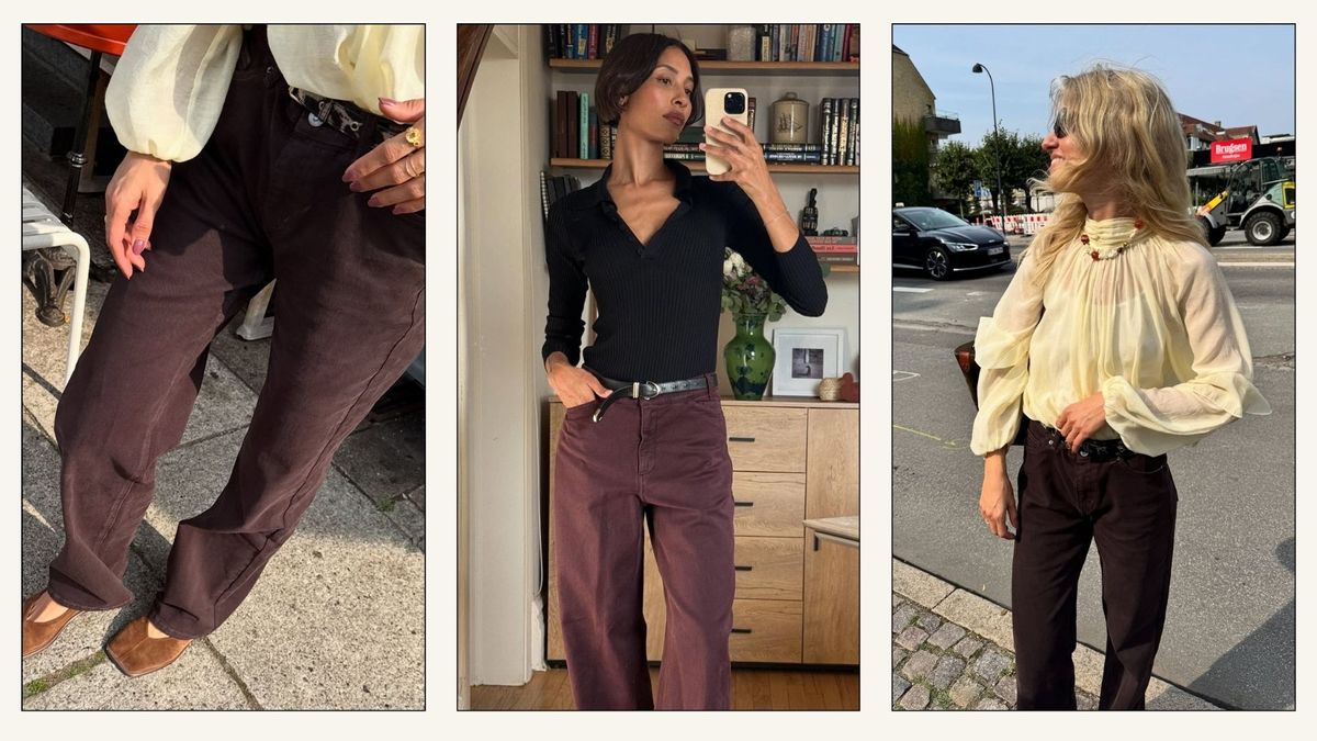 Not Your Boring Black or Blue—Fashion People Are Shopping For Jeans In This Wintery Hue Right Now