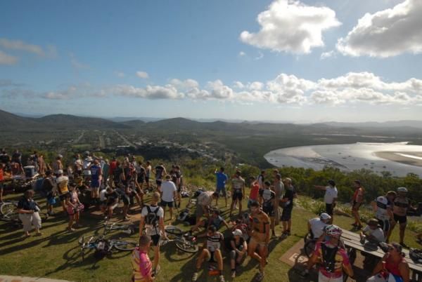 The finish in Cooktown