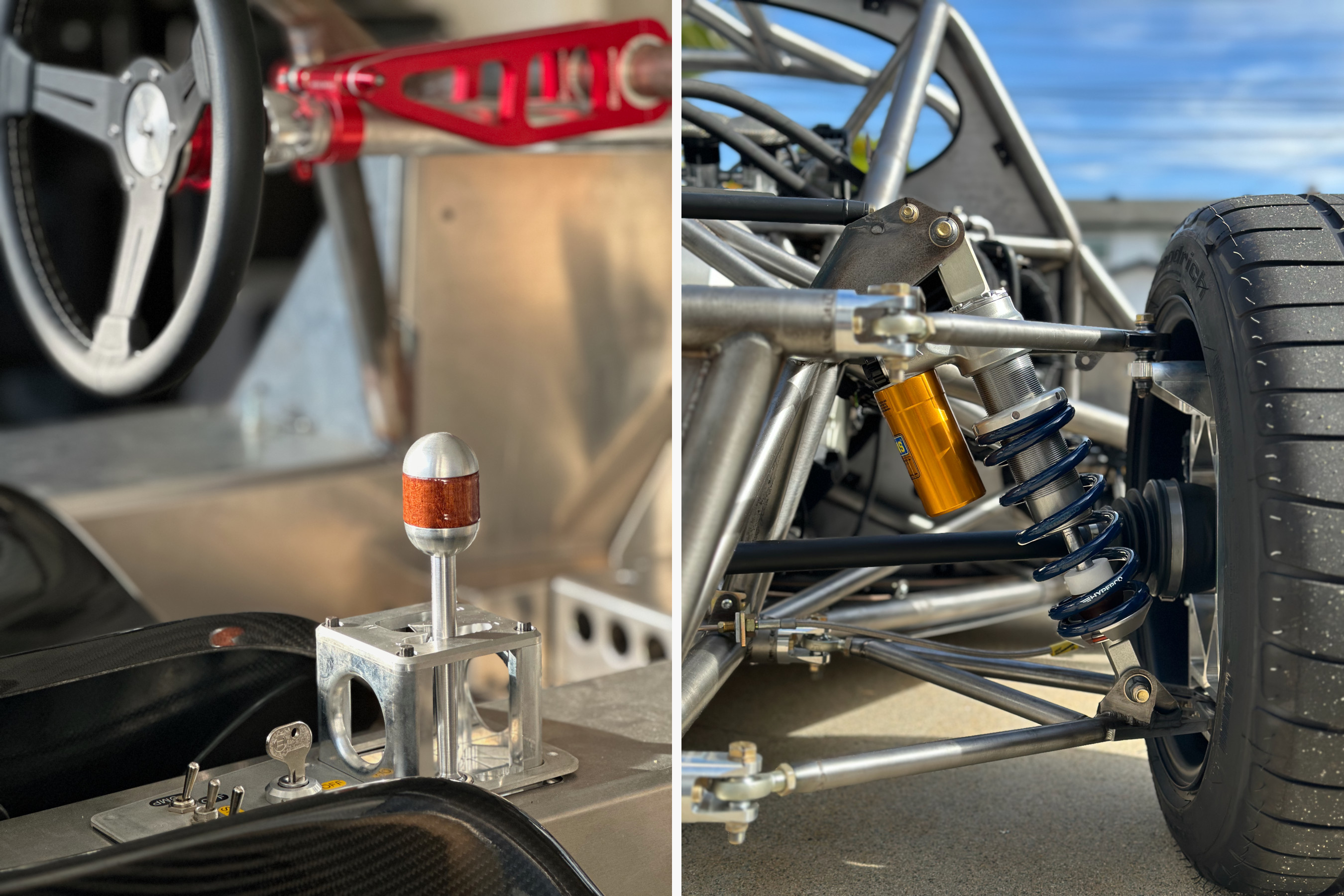 Details of the LM Coupe prototype