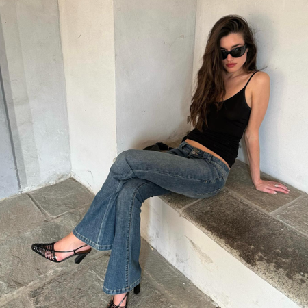 An image of a woman wearing casual outfit with heels 2026