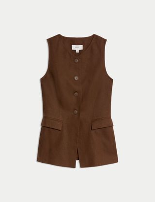 Linen Rich Waistcoat