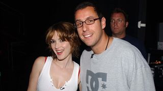 Winona Ryder and Adam Sandler