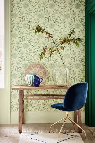 Floral wallpapers: 24 ideas to brighten your home