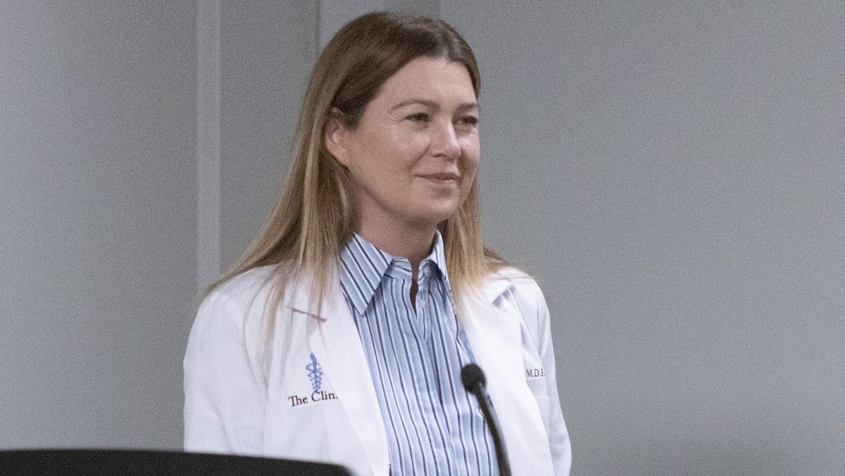 Meredith Grey on Grey&#039;s Anatomy.