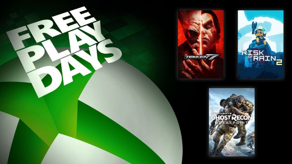 Xbox Free Play Days Here are the games you can play for free this
