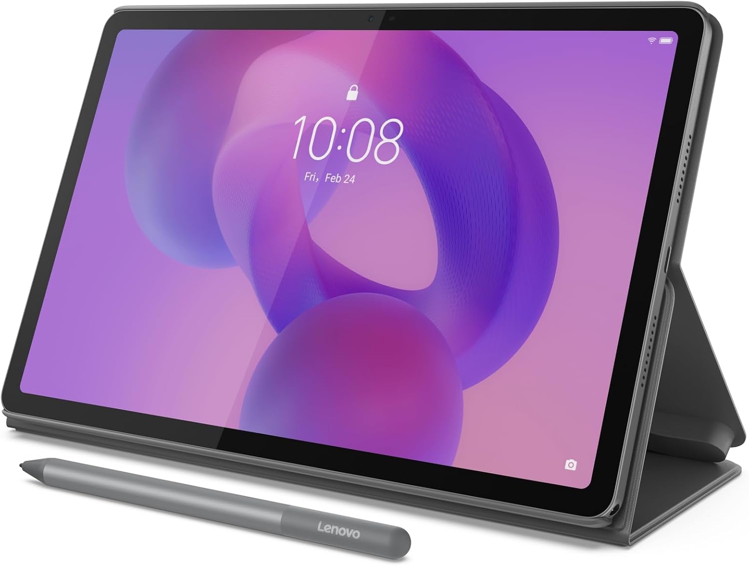 Lenovo Idea Tab - College Tablet - 11&amp;Prime; 2.5k Ips Touchscreen Display - 90hz - Mediatek Dimensity 6300-4 Gb Memory - 128 Gb Storage - Integrated Arm Mali-G57 Mc2 Tab Pen and Folio Case