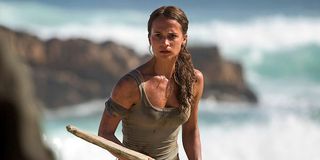 Alicia Vikander in Tomb Raider