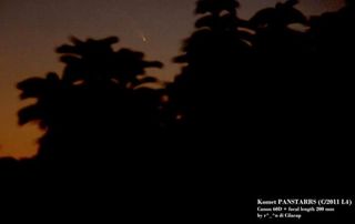 Comet Pan-STARRS Over Cilacap, Jawa Tengah, Indonesia