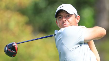 Rory McIlroy during the second round of the 2023 Masters at Augusta National