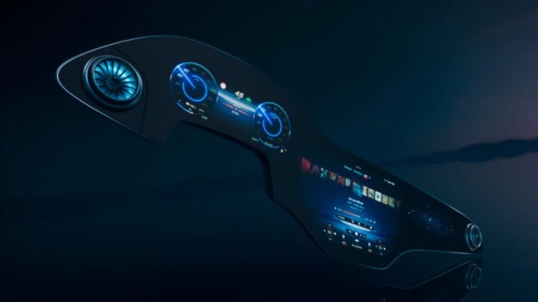 Mercedes-Benz's MBUX Hyperscreen